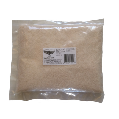 Photo of small grain finishing salt from Salineras de Maras, Peru - 4 lb bulk bag